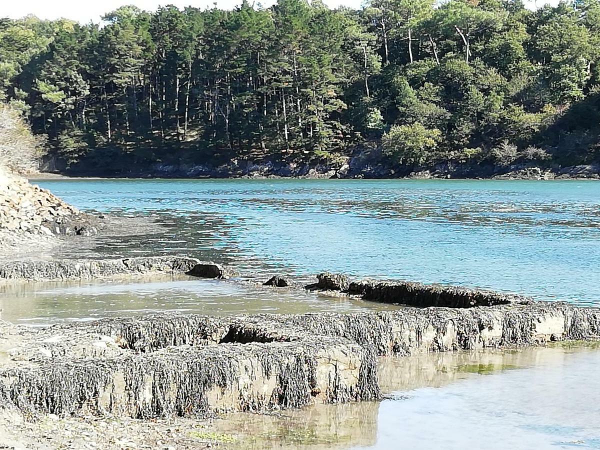 Les Roches Du Cabellou 150M De La Mer Конкарно Екстериор снимка
